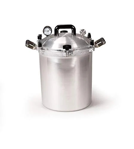 all american 930 canner pressure cooker 30 qt silver